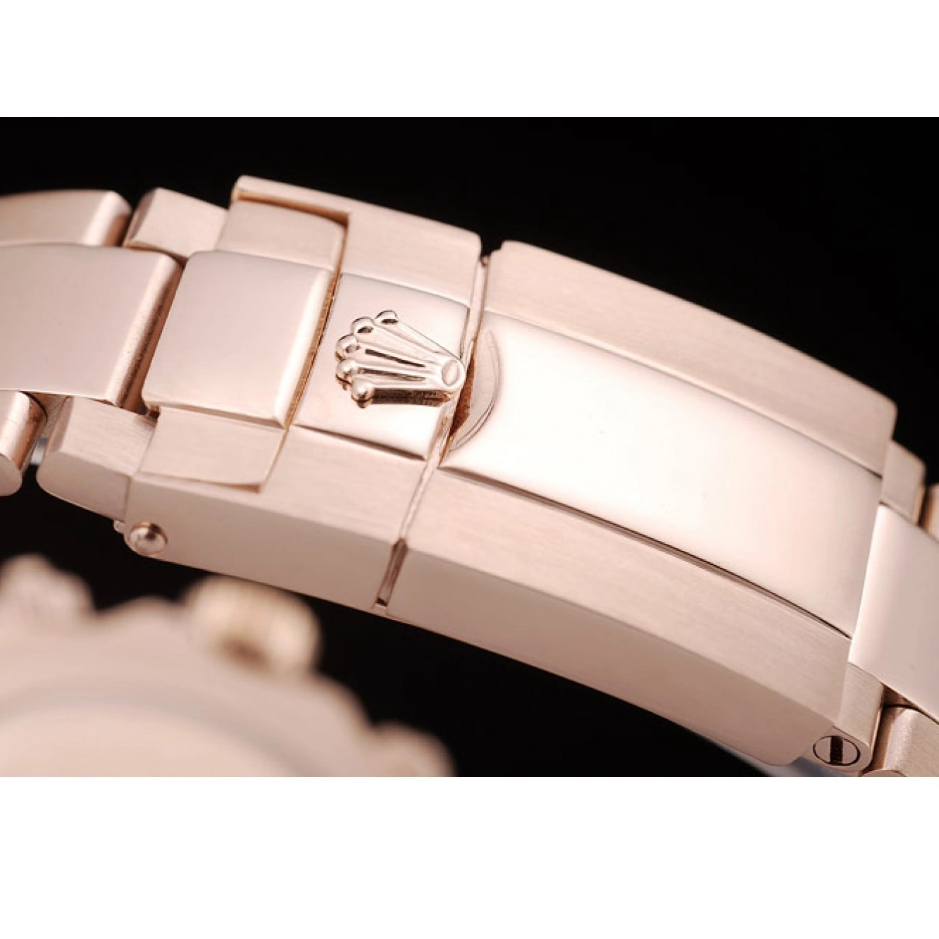 Best AAA Replica Sites Gold Daytona Dial Bezel Steel Stainless Rolex Rose Rose Plated Gold 0626